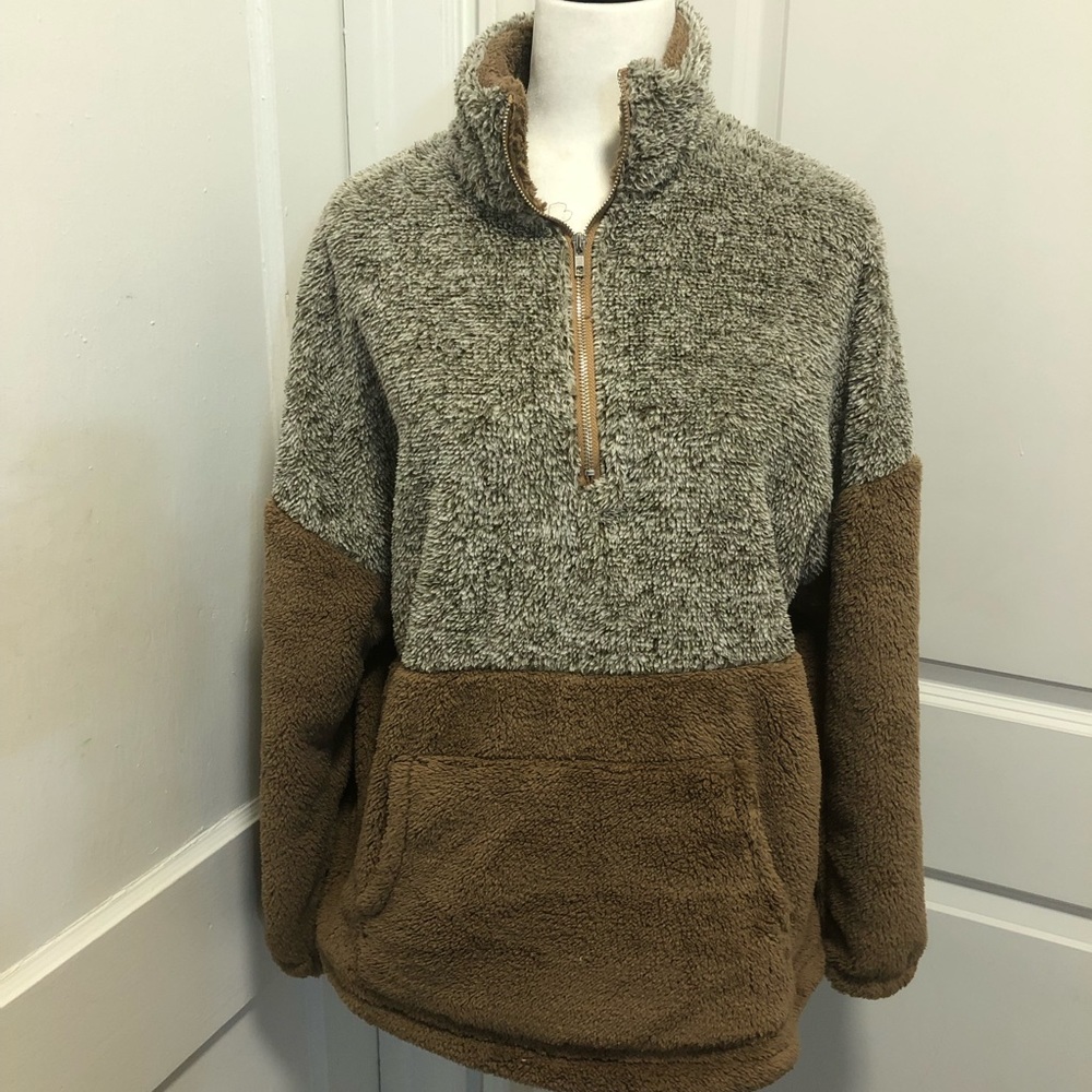 Merokeety NWT winter snow fleece sweater size large